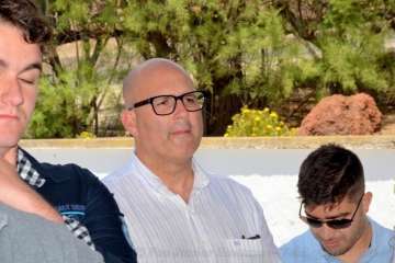 Misa y procesión de la Virgen de la Encarnación en La Herradura-Telde (Foto Francisco Javier Santana)
